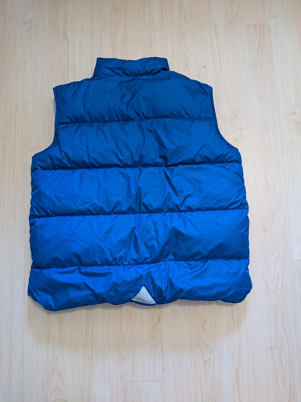 Vintage L.L. Bean Kids Down Puffer Vest – Royal Blue – Size XL (18–20) - Picture 4 of 6